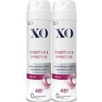 Xo Sensitive Effective 2x150 ml Women Deodorant