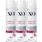 Xo Sensitive Effective 3x150 ml Women Deodorant