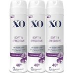 Xo Soft Effective 3x150 ml Women Deodorant