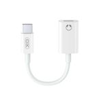 XO Type-C to Lightning HD Ses Adaptör Kablosu – Tak Çalıştır, Mikrofon ve Müzik Desteği, HD Ses Kalitesi, Geniş Uyumluluk, Kablolu Kontrol, NB-R268B, Apple ile uyumlu, Beyaz