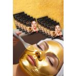 xolo 24K 10 Adet Gold Siyah Nokta Maskesi Mineralli Maden Çamuru Kürü Sürülebilir Yüz Maskesi XLM694