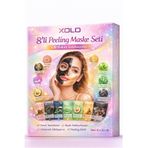 xolo 8’li Peeling Maske Seti 20ml x8 Siyah Nokta Temizleyici Gözenek Sıkılaştırıcı Kil Maskesi