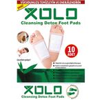 xolo Ayak Detoks Detox Bantları Geceden Sabaha 10 Adet Natural Orijinal