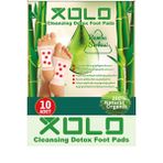 Xolo Bambu Sirkesi Ayak Detoks Detox Bantları Toksin At Geceden Sabaha 10 Adet