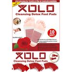 xolo Gül Suyu Ayak Detoks Detox Bantları Toksin At Geceden Sabaha 10 Adet
