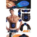 Xolo Kalça Kol Bacak Göbek Abdominal 4 Set Elektronik Kas Çalıştırıcı ve Kemer Seti