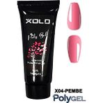 Xolo Polygel Protez Tırnak Oje Kalıcı Akrilik Trend Renkler Serisi Jel Polijel Poly Gel 15 ml - 04