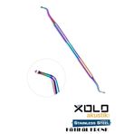 xolo Profesyonel Çift Taraflı Tırnak Eti Itici Renkli Rainbow Gökkuşağı XLK107