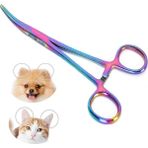 Xolo Rainbow Petshop Kuaför Kedi Köpek Evcil Hayvan Kulak Akarı Temizleme Makası Pensi XLQ506