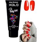 Xolo Yeni Polygel Protez Tırnak Jeli Kalıcı Oje Akrilik Akril Jel Fenomen Renkler Serisi Jel Polijel 15 ml - ATEŞ KIRMIZI