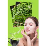 Xolo Yeşil Çay Özlü Kağıt Yüz Maskesi Green Tea Face Mask 25ML XLM99