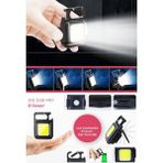 Xolotex Şarj Edilebilir Mini LED Işık Çok Amaçlı Anahtarlık Mıknatıslı Şişe Açacağı