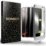 XONECT iPhone 16 Plus Uyumlu Ekran Koruyucu - 9H Temperli Cam, Gizlilik Filtreli, 2’li Paket