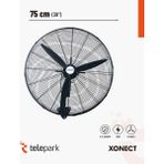 Xonect Profesyonel Sanayi Tipi Vantilatör 75 Cm 30 İnç Yüksek Performanslı Soğutma Xdf30