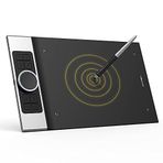 XP-PEN Deco Pro MW grafik tablet, Bluetooth veya 2,4 kablosuz çizim tahtası (11 inç x 6 inç), 8192 baskı kademesi/60° eğimli, Android cihazlarla uyumlu
