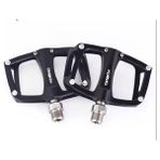 Xpedo Wellgo C260 Titanyum Aks Alüminyum Pedal Seti Yatak Mili 9/16 Siyah