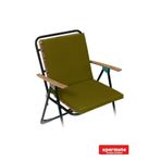 XPERMATE Arkalıklı Sandalye Minderi Fermuarlı Bağcıklı Yıkanabilir Su Yağ İtici Bahçe Balkon 40x40 Turkuaz