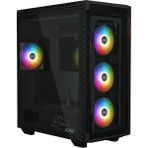 Xpg Battlecruiser Iı Argb Black Temperli Cam USB 3.2 E-Atx Full Tower Siyah Gaming Kasa (Battlecruıserııst-Bkcww)