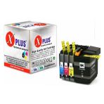 Xplus Brother MFC-J2510 Uyumlu Yüksek Kapasite 4 Renk Muadil Kartuş Seti - Siyah