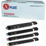 Xplus Canon C-EXV49 Muadil Toner Set/ IR-C3320 / IR-C3325 4 Renk Ithal Muadil Toner Seti Siyah 36.000 Sayfa, Renkliler 19.000 Sayfa