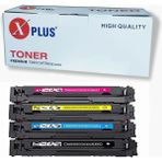 Xplus Hp Color Laserjet Pro M182N Yazıcı 216A 4 Renk Ithal Muadil Toner Seti 1.050 Syf Renkli Chipsiz