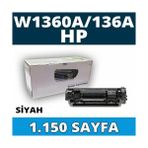 Xplus Hp Laserjet M211DW 136A W1360A Chipsiz Siyah Ithal Muadil Toner 1.150 Sayfa - 0,35 - 1,10 kg