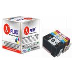 Xplus Officejet 6500A Plus Kartuş Set 4 Renk Takım Muadil Yüksek Kapasite 920XL - Renkli