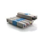 Xplus Oki C301 4 Renk Avantaj Paket Muadil Toner - Renkli