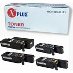 Xplus Xerox Workcentre 6015 4 Renk Ithal Muadil Toner Seti 2.000 Syf Renkli - Siyah