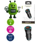 Xpremium MobiLX MC-03 38W PD + QC3.0 Metal Araç Şarj Cihazı – USB & Type-C Hızlı Çakmaklık Adaptörü