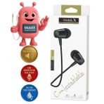 Xpremium MobiLX ME-03 Beyaz Kablolu Kulak İçi Kulaklık – Aux Girişli, Extra Bass, Tüm Telefon ve Cihazlarla Uyumlu