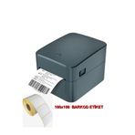 XPRINTER XP-480B USB Barkod Yazıcı + 1 Adet 100X100 (500 Sarımlık) Termal Etiket