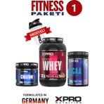 Xpro Nutrition Xpro Fitness Paketi 1 - Whey Protein(Bisküvi)-Creatine-Bcaa(Karpuz)