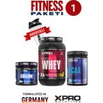 Xpro Nutrition Xpro Fitness Paketi 1 - Whey Protein(Muz)-Creatine-Bcaa(Karpuz)