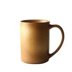 XPYGF565 Akıllı Kupa Kaba Terra Cotta Kahve Fincanı Retro Fırın Değişim Kupası Ev Büyük Kapasiteli Su Bardağı Ofis Çay Kupası Çift Süt Çay Kupası (Boyut: C)