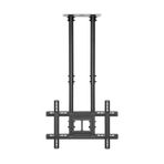 XPYGF565 TV Braketi Ağır Hizmet Tipi TV Askısı 50 "-80" Çift Kutuplu Ayarlanabilir Tavan TV Braketi Uzatma Tilt TV Tavan Montajı, Max VESA 600x400mm 155 lbs'ye kadar TV Monitör Tutucu Rafı