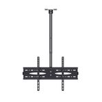 XPYGF565 TV Braketi Tavan TV Braketi Fırdöndüler Eğimler Uzatma Döndürme TV Montajı Çoğu 40-70 İnç LED LCD Düz Ekran TV'ler için, Max VESA 600x400mm 100 lb'ye kadar TV Monitör Tutucu Rafı (Boyut: 1,5
