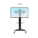 XPYGF565 TV Braketi TV Sehpası Ev Zeminden Tavana Mobil LCD TV'ler Standı Ofis Konferans Odası Ağır Hizmet Teşhir Arabası Braketi '' 32/65/70 İnç TV Monitör Tutucu Rafı (Renk: A)