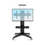 XPYGF565 TV Braketi TV Sehpası Ev Zeminden Tavana Mobil LCD TV'ler Standı Ofis Konferans Odası Ağır Hizmet Tipi Ekran Arabası Braketi '' 32/65/70 İnç TV Monitör Tutucu Rafı (Renk: D)