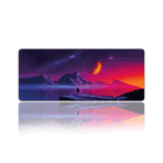 Xrades Mor Uzay 90x40 Oyuncu Mouse Pad