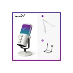 Xrades Professional 2 li Stand Youtuber Gamer Tiktok Yayıncı Usb Rgb Mikrofon Seti M3 PRO WHH
