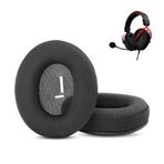 XRHTONG HyperX Cloud Alpha/Stinger/Flight/Flight S/Cloud I/Cloud II oyun kulaklığı, kulak yastığı, yastık (nefes alan kumaş/yüksek yoğunluklu köpük) ile uyumlu nefes alan kulak yastıkları