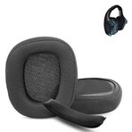 XRHTONG Logitech G935 G635 G933 G933S G633S G633 G633S ile uyumlu kulaklık seti kulak yastıkları ve kafa bandı yastıkları (nefes alan kumaş/yüksek kaliteli köpük)