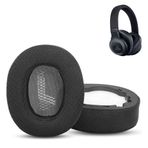 XRHTONG Nefes alan yedek kulak yastığı, JBL E65BTNC/Live 650BTNC/ Duetnc Wireless/Live 660 BTNC ile uyumlu kulak yastığı, kulaklık, kulak yastığı, yastık (nefes alan kumaş/yüksek yoğunluklu köpük)