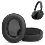 XRHTONG Prime Yedek Kulak Yastığı Sony WH-1000XM5, WH1000XM5 Kablosuz Kulaklık, Kulak Yastığı (Protein Derisi/Hafızalı Köpük) ile Uyumlu