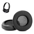 XRHTONG Sağlam ve nefes alan yedek kulak yastığı, Sony ZX300 ZX310 V150 MDR-ZX100 MDR-ZX110NA V300 ZX102dpv DR-BT101 kulaklık, kulak yastıkları (preslenmiş deri/sağlam kumaş)