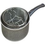 Xsay Mehtap Granit Cips Tencere Gri 22 cm