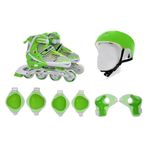 Xslide Inline Yeşil Çocuk Paten Set