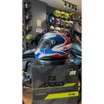 XSpeed Kupar 907 Motosiklet Kaskı - Beyaz - Kırmızı - Mavi - XL