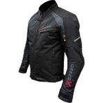 Xspeed War Erkek Dört Mevsim Motosiklet Mont Siyah Gri- 4xl - Siyah-Gri